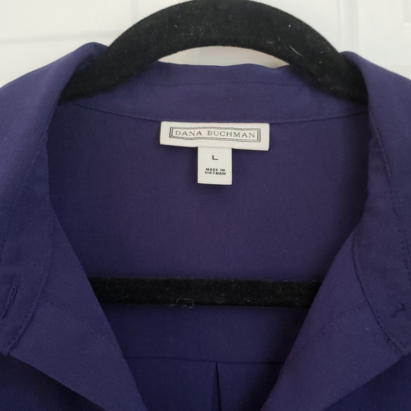 Dark Purple button down - Picture 4 of 7